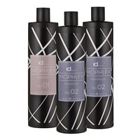 IDHAIR NIOPHLEX STYLISTBOX 1xNo.1, 2 x No.2 (500ml varje)